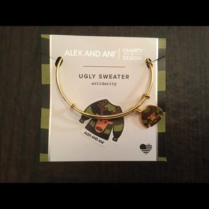 ALEX and ANI Ugly Sweater bracelet